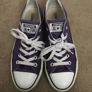 Purple Converse